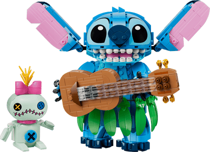 Construcciones Y Puzzles Lego Lego Disney Stitch - Stitch Y Scrump multicolor para niños