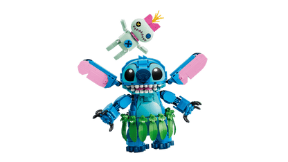 Construcciones Y Puzzles Lego Lego Disney Stitch - Stitch Y Scrump multicolor para niños