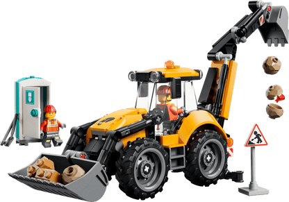 Construcciones Y Puzzles Lego Lego City - Cargadora Retroexcavadora Amarilla multicolor para niños