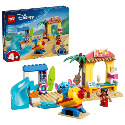 Construcciones Y Puzzles Lego Lego Disney Stitch - Diversión En La Playa Con Lilo multicolor para niños