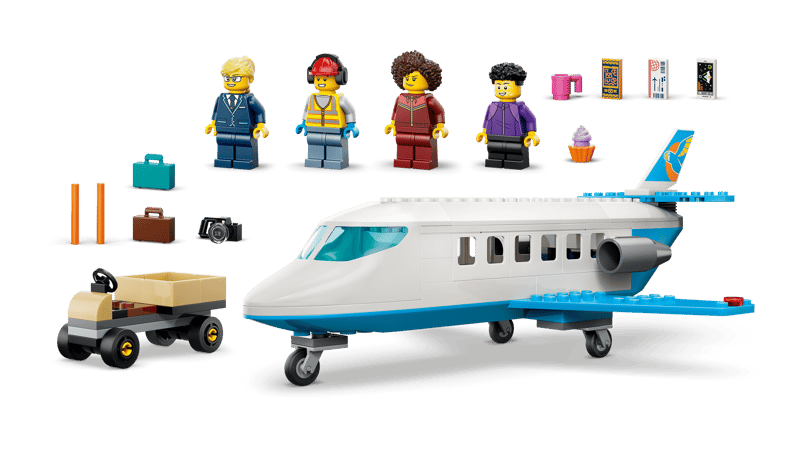 Construcciones Y Puzzles Lego Lego City - Avión De Pasajeros multicolor para niños