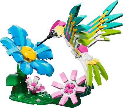 Construcciones Y Puzzles Lego Fauna Salvaje: Colibrí De Colores multicolor para niños