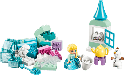 Construcciones Y Puzzles Lego Lego Duplo Disney Frozen Caja Creativa Con Elsa Y Olaf multicolor para niños