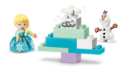 Construcciones Y Puzzles Lego Lego Duplo Disney Frozen Caja Creativa Con Elsa Y Olaf multicolor para niños