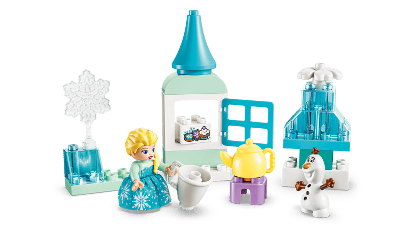 Construcciones Y Puzzles Lego Lego Duplo Disney Frozen Caja Creativa Con Elsa Y Olaf multicolor para niños