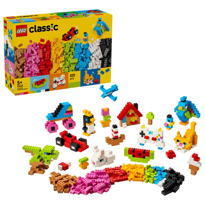 Construcciones Y Puzzles Lego Lego Classic - Ladrillos Creativos A Todo Color 820 Piezas multicolor para niños