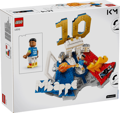 Construcciones Y Puzzles Lego Kylian Mbappé: Fenómenos Del Fútbol multicolor para niños