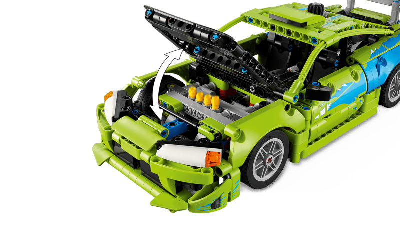 Construcciones Y Puzzles Lego Lego Technic Fast&Furious - Mitsubishi Eclipse 827 Piezas multicolor para niños