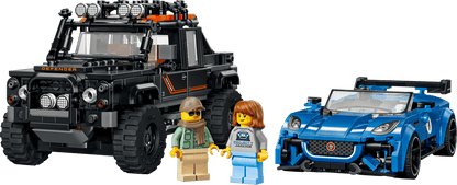 Construcciones Y Puzzles Lego Jaguar Project 7 Y Land Rover Defender multicolor para niños