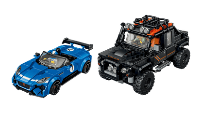 Construcciones Y Puzzles Lego Jaguar Project 7 Y Land Rover Defender multicolor para niños