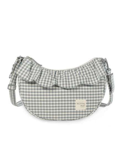 Bolsos Y Mochilas Walking Mum Bolso Crossbody Gondola Praliné Vichy Matcha multicolor para bebe