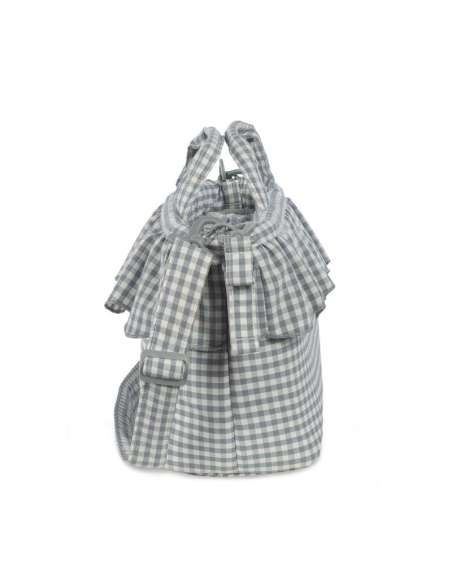 Bolsos Y Mochilas Walking Mum Bolsa Canastilla Praliné Vichy Matcha multicolor para bebe