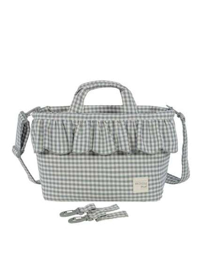 Bolsos Y Mochilas Walking Mum Bolsa Canastilla Praliné Vichy Matcha multicolor para bebe
