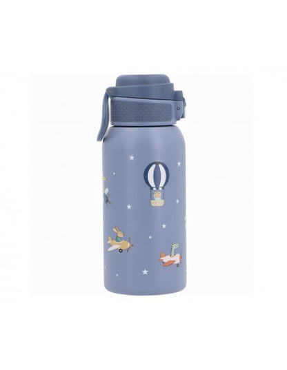Para Comer Tutete Botella De Acero Con Pajita  Planes azul para niños