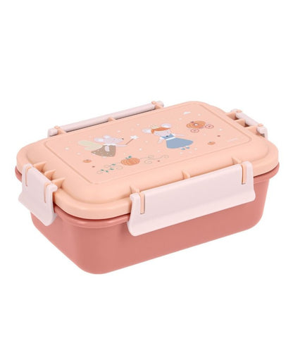 Para Comer Tutete Caja Almuerzo Bento Mouse Fairies rosa para niños