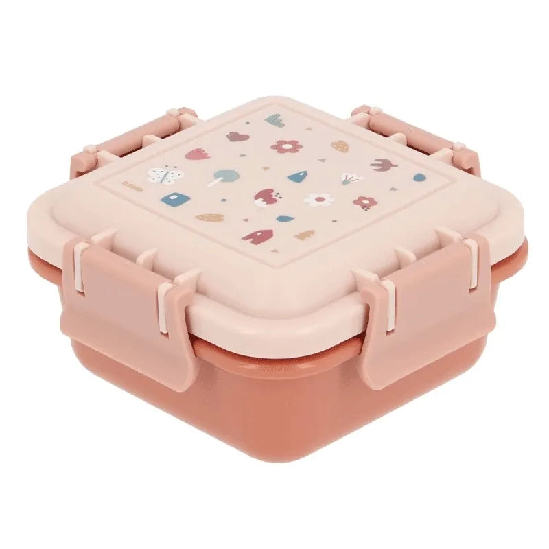Para Comer Tutete Cajita Almuerzo Geometric Nature rosa para bebe
