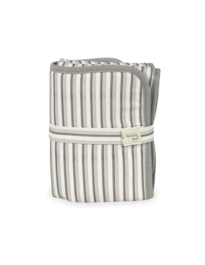 Paseo Walking Mum Cambiador Portátil Botton Rayas gris para bebe