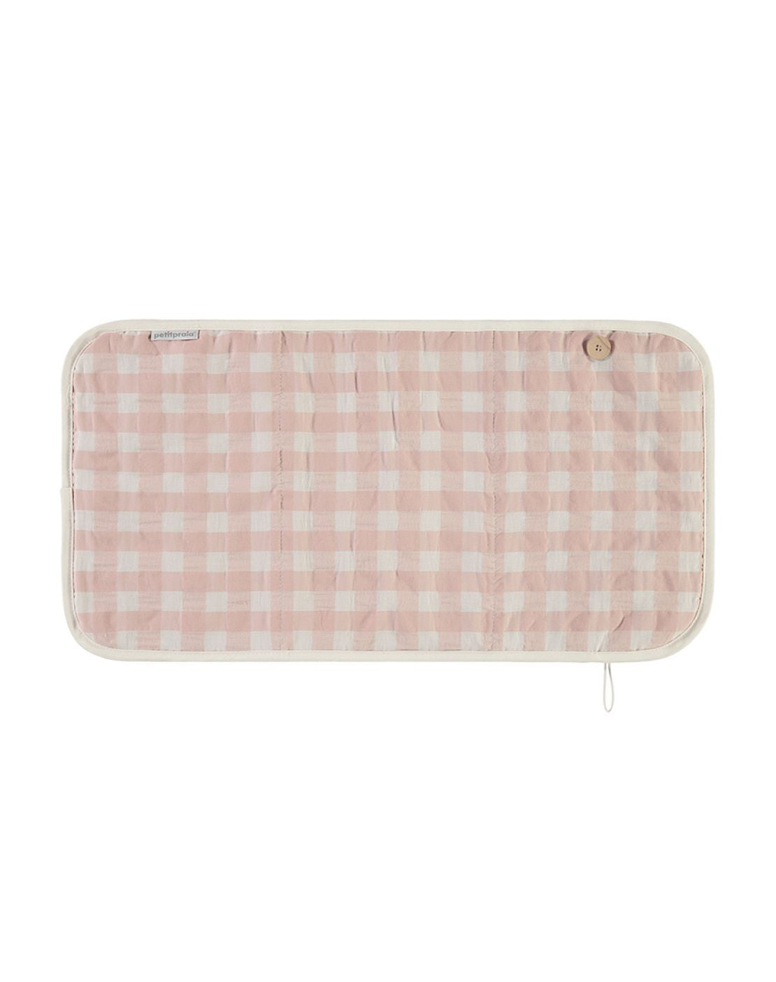 Paseo Petit Praia Cambiador Portátil Checks Vichy Rosa rosa para bebe