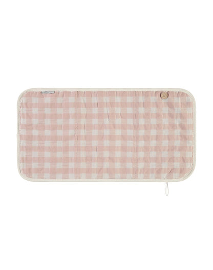 Paseo Petit Praia Cambiador Portátil Checks Vichy Rosa rosa para bebe