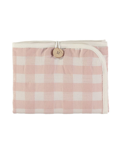 Paseo Petit Praia Cambiador Portátil Checks Vichy Rosa rosa para bebe