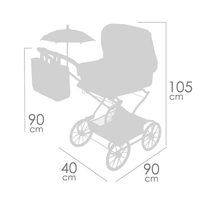 Muñecas Y Peluches De Cuevas Toys Coche Rebon Grande Con Sombrilla  multicolor para niños
