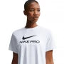 Camiseta Nike Np Df 365 blanco para mujer