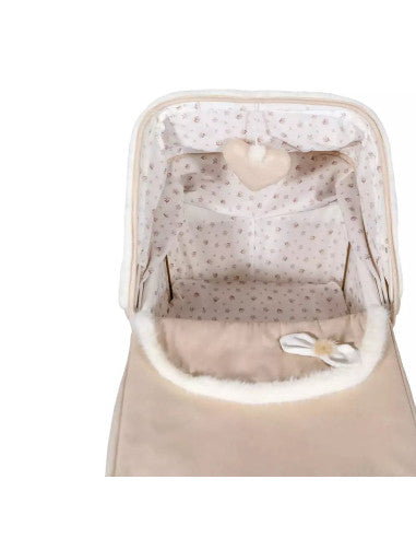 Muñecas Y Peluches Muñecas Arias Coche Capota Reborn Paris Con Bolso beige para niños