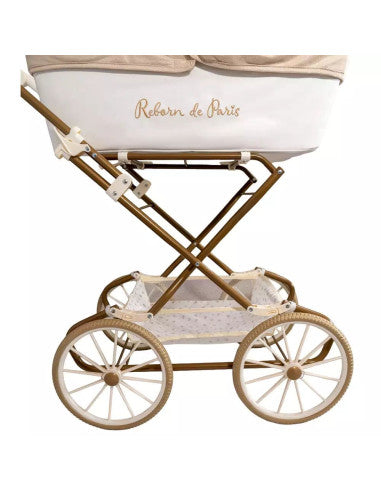 Muñecas Y Peluches Muñecas Arias Coche Capota Reborn Paris Con Bolso beige para niños