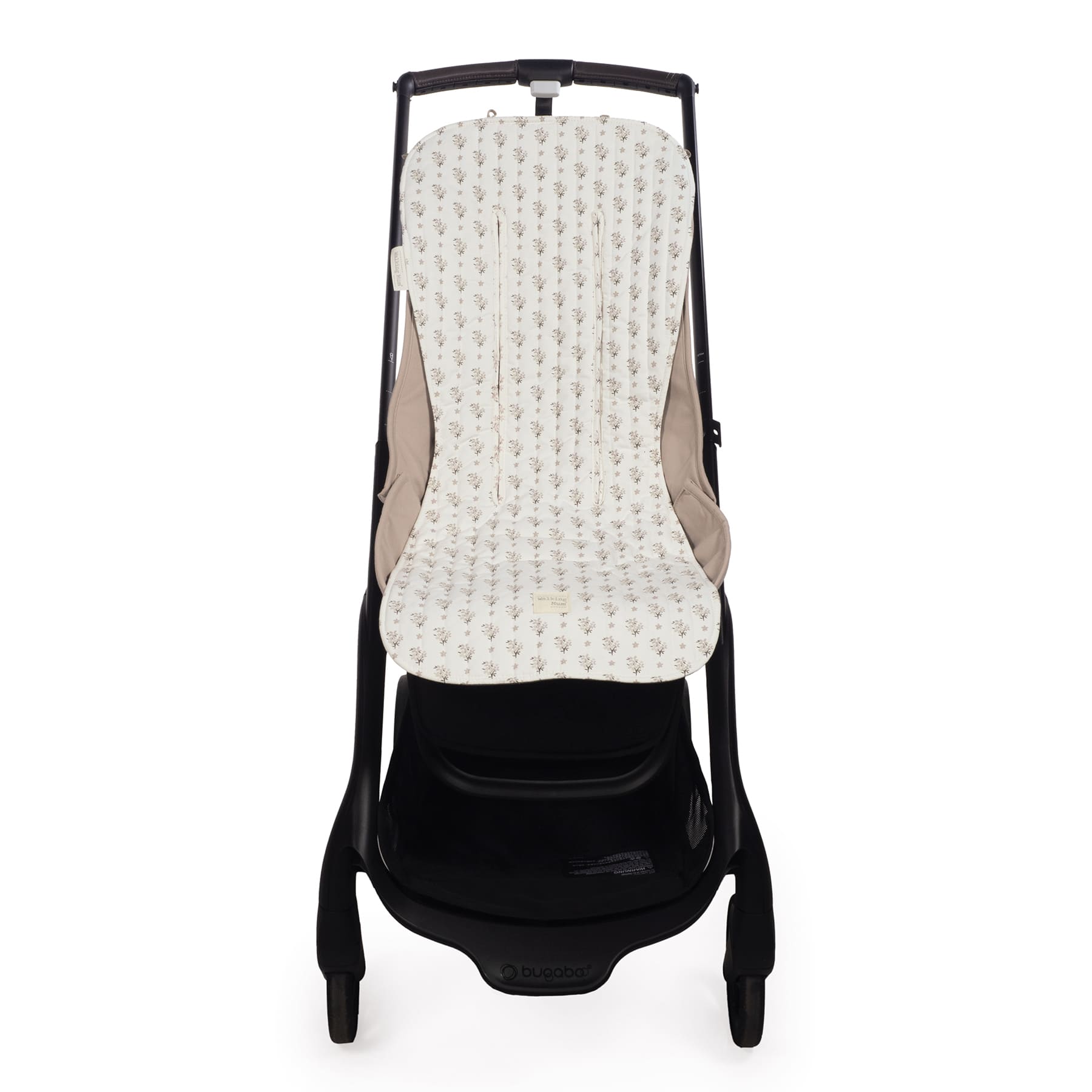Paseo Walking Mum Colchoneta Recta Universal Para Silla De Paseo Botton Flores beige para bebe