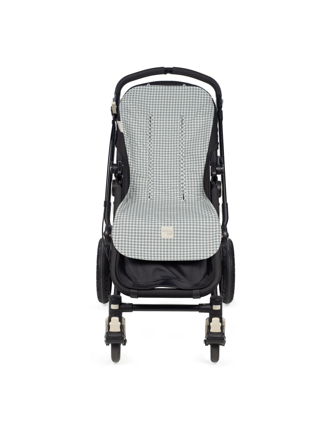 Paseo Walking Mum Colchoneta Recta I Love Vichy  verde para bebe