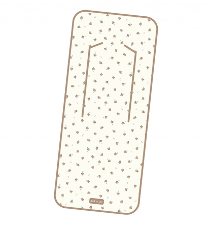 Paseo Babyclic Colchoneta Recta Capri -Blossom- beige para bebe