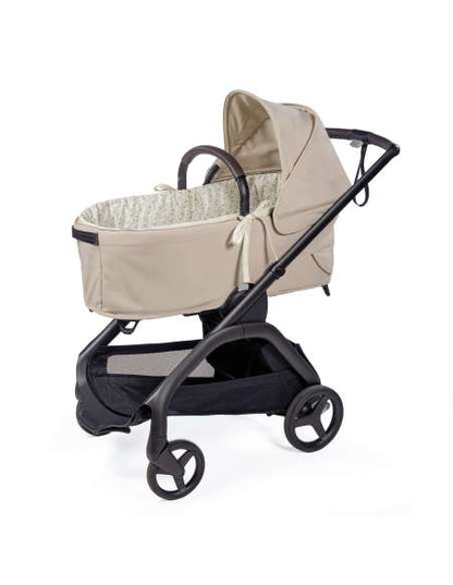 Paseo Walking Mum Cubrecapazo Con Varillas + Bajera Ajustable Colchón Gala Menta  verde para bebe