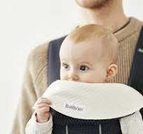 Paseo Babybjorn 31121-Blanco Pack 2 Baberos Babybjorn Para Mochilas Mini Y Move para mundo bebé