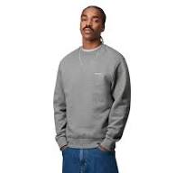 Sudadera Carhartt Script Embroidery Sweat grey para hombre
