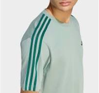 Camiseta Adidas M 3S Sj Lc Tee verde para hombre