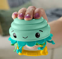 Accesorios Fisher Price Sonajero De Medusa De Silicona Surtidos multicolor para bebe