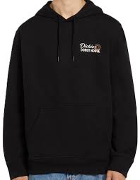 Sudadera Dickies Donut House Hoodie negro para hombre