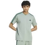 Camiseta Adidas M 3S Sj Lc Tee verde para hombre