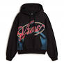 Sudaderas Vans Outer Ring Retro Hoodie Black negro para mujer