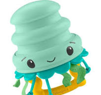 Accesorios Fisher Price Sonajero De Medusa De Silicona Surtidos multicolor para bebe