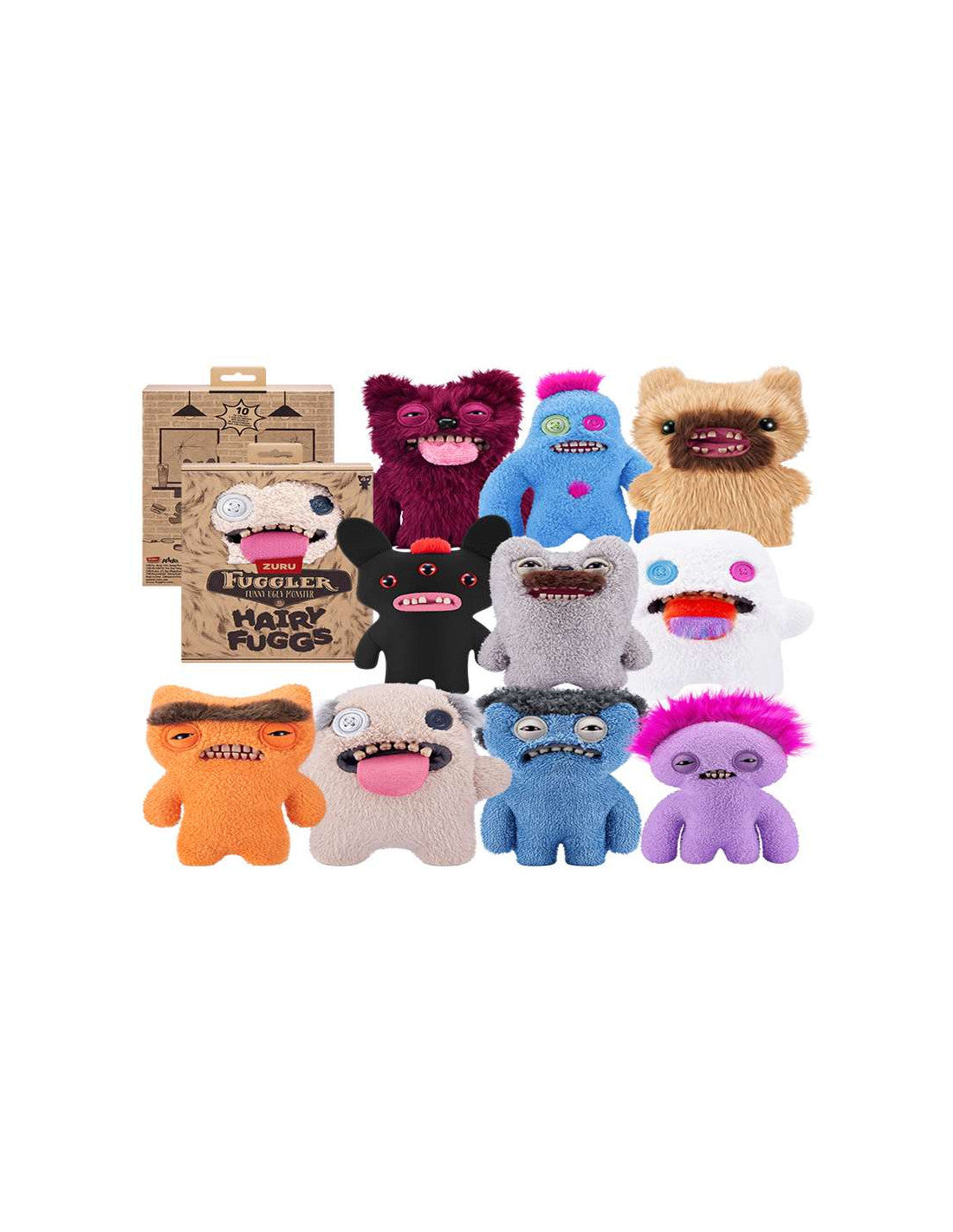 Muñecas Y Peluches Zuru Fuggler - Misfit Monster Peluche 23 Cm Modelos Surtidos multicolor para niños