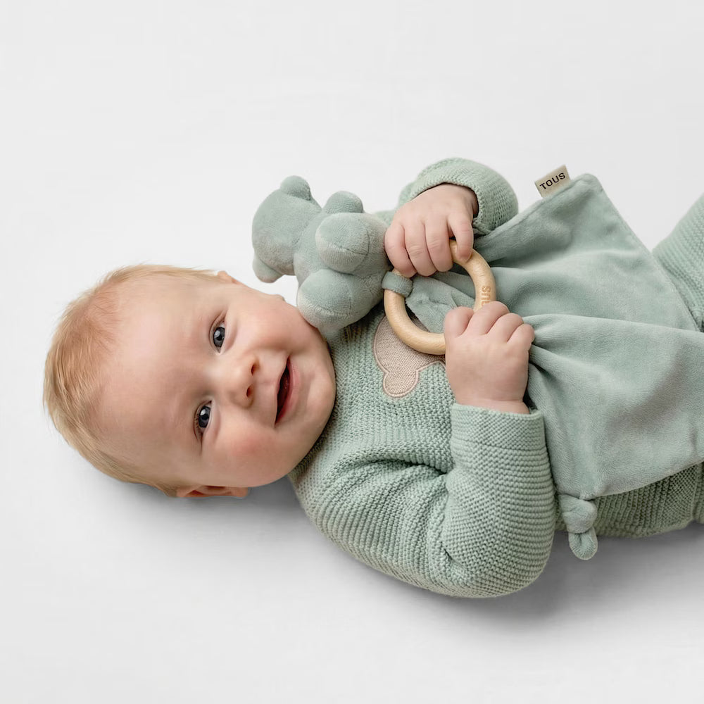 En Casa Tous Tous Baby Mantita De Compañia Con Oso Bold Bear multicolor para bebe
