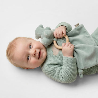 En Casa Tous Tous Baby Mantita De Compañia Con Oso Bold Bear multicolor para bebe