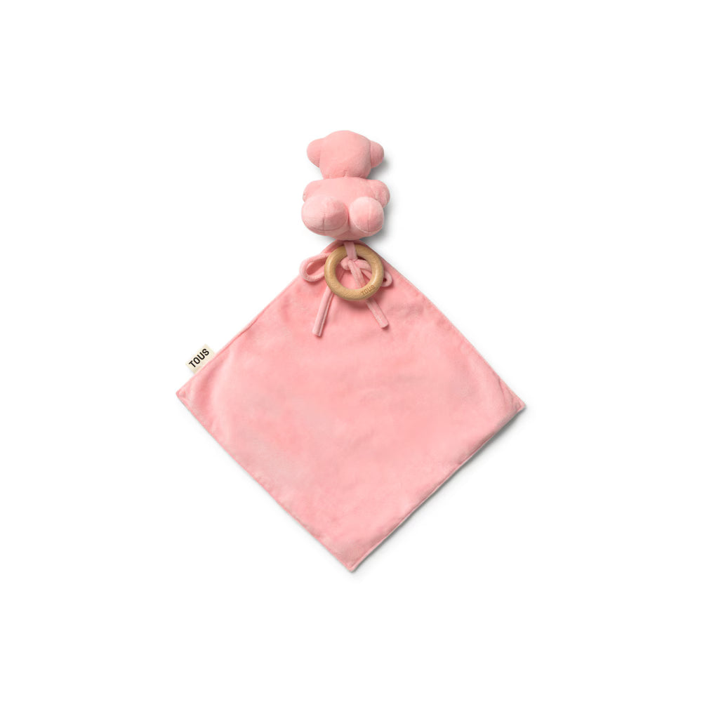 Regalos Tous Tous Baby Mantita De Compañía Con Oso Tbear-2401 Rosa multicolor para bebe