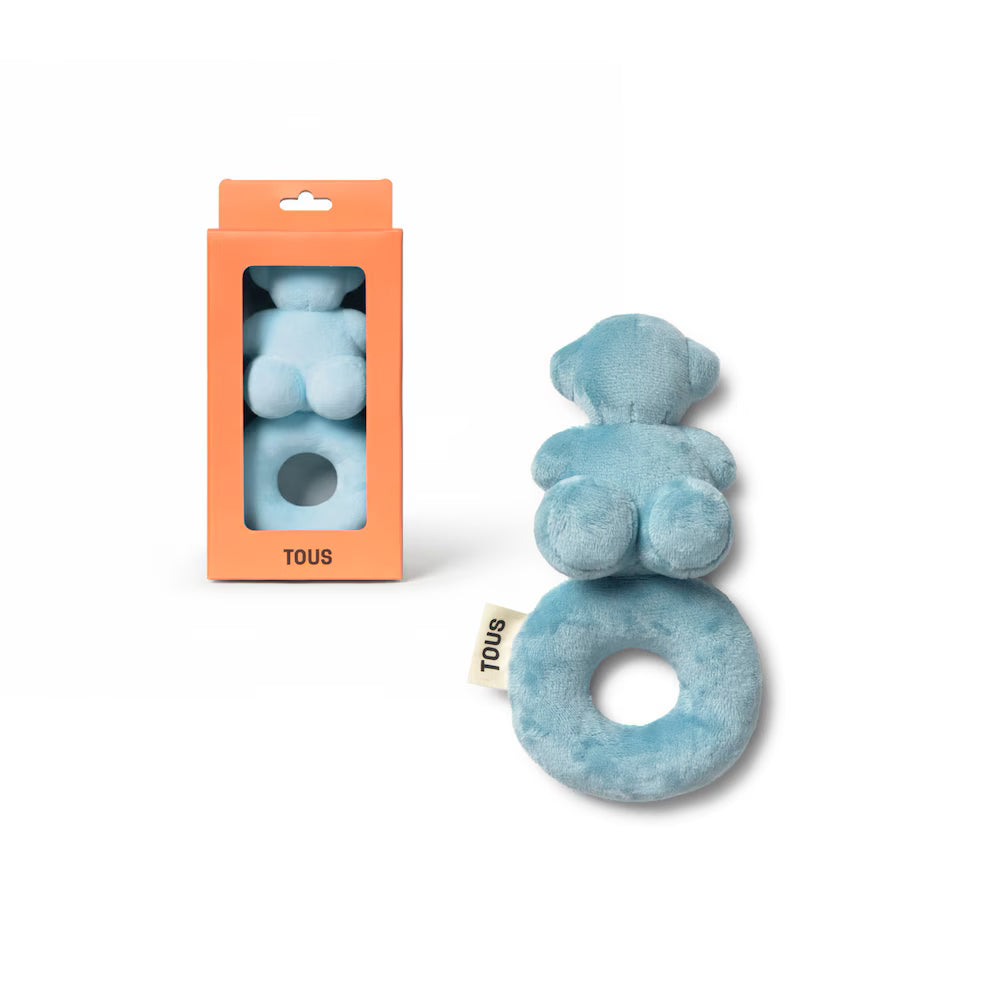 Regalos Tous Tous Baby Sonajero De Mano Tbear-2401 Azul multicolor para bebe