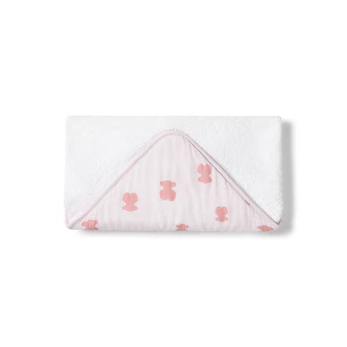 Baño Tous Capa De Baño 75X75 Cm Tous Baby Modelo Hfluffly-2415 Rosa rosa para bebe