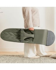 En Casa Babybjorn Hamaca Bliss Tejido Woven Pétalo Verde Oliva verde para bebe