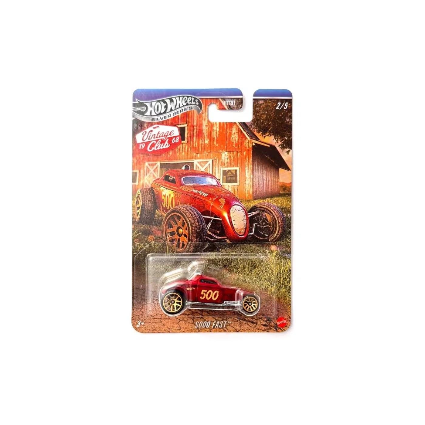 Vehículos Y Radiocontrol Mattel Games Hot Wheels Silver Series Vintage Club S000 Fast Tm multicolor para niños