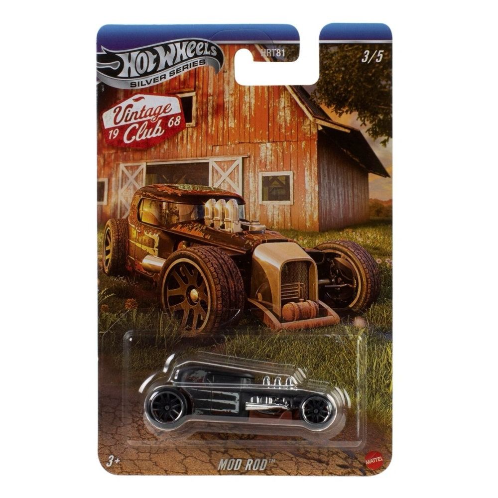 Vehículos Y Radiocontrol Mattel Games Hor Wheels Silver Series Vintage Club Mod Rod Tm multicolor para niños