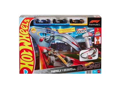 Vehículos Y Radiocontrol Mattel Games Hot Wheels Racing Circuito Formula 1 + 3 Coches multicolor para niños
